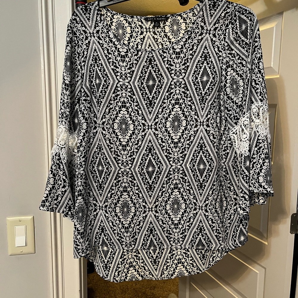 Zac & Rachel sheer top